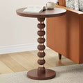 Christopher Knight Home Vesper Mango Wood Round End Table, Walnut