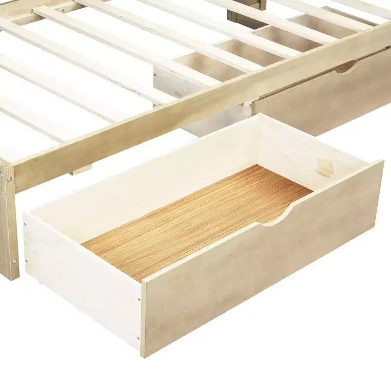 Divano Letto Singolo con Cassetti Contenitori, Armadietti Laterali e Porte di Ricarica USB