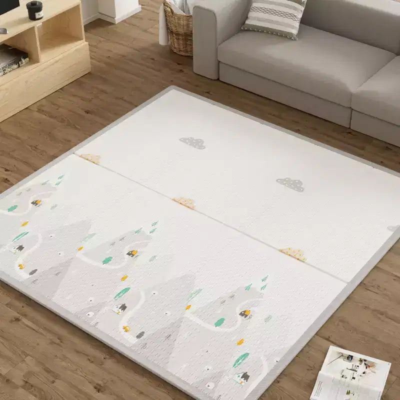 Box per bambini con tappetino – Box pieghevole da 150x180 cm per neonati e bambini piccoli, per uso interno ed esterno