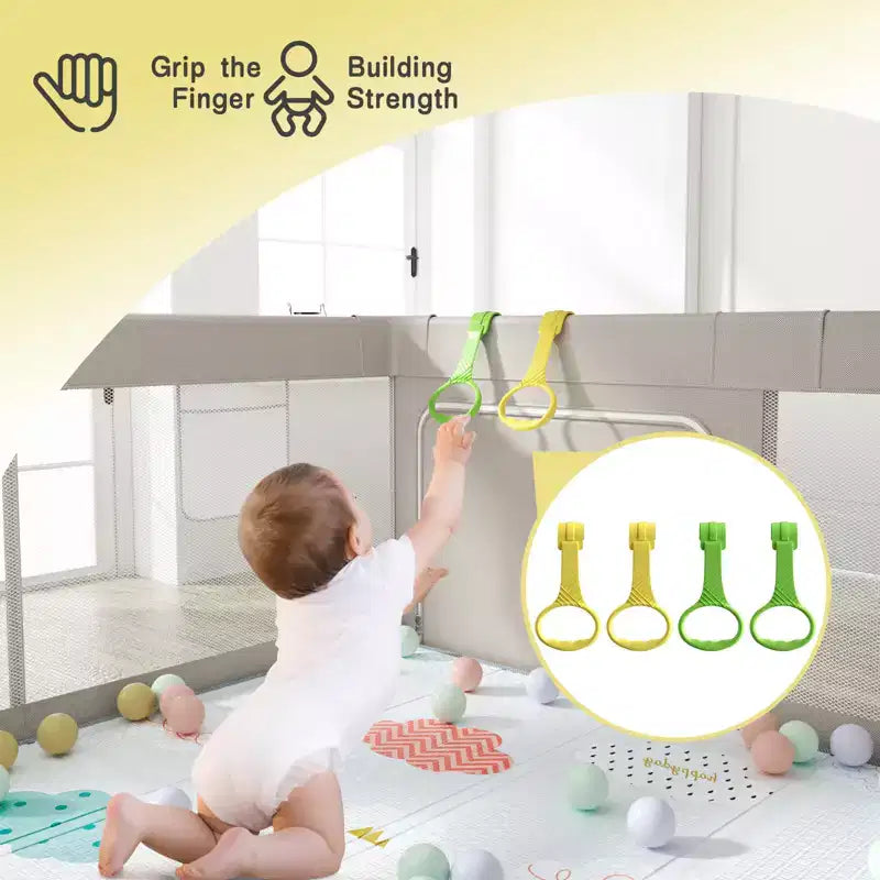 Box per bambini con tappetino – Box pieghevole da 150x180 cm per neonati e bambini piccoli, per uso interno ed esterno