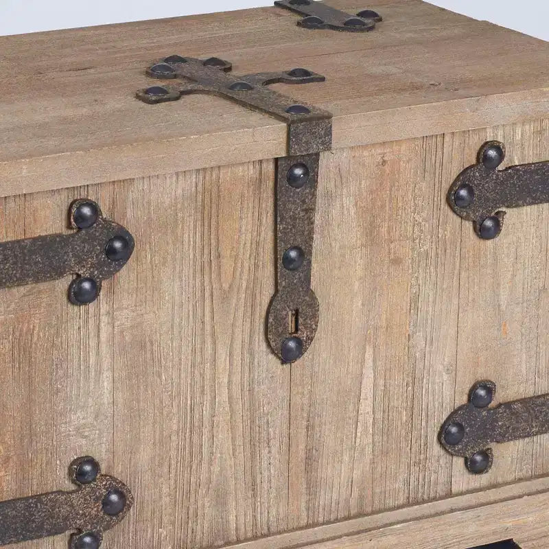 Baule decorativo in stile vittoriano piccolo