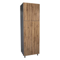 Armadio multiuso a quattro ante grigio 36 x 90 x 23 3/8