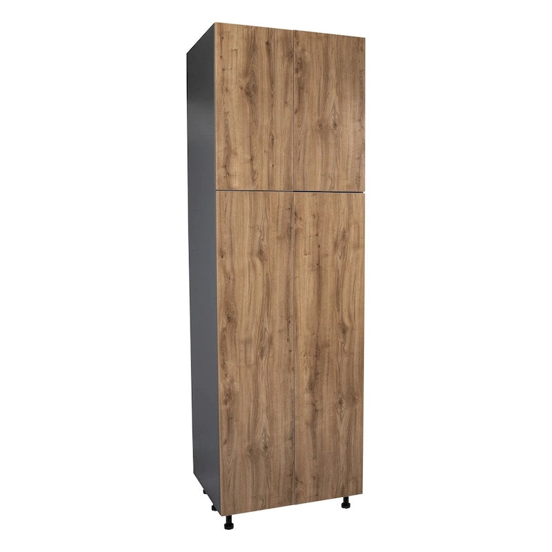 Armadio multiuso a quattro ante grigio 36 x 90 x 23 3/8