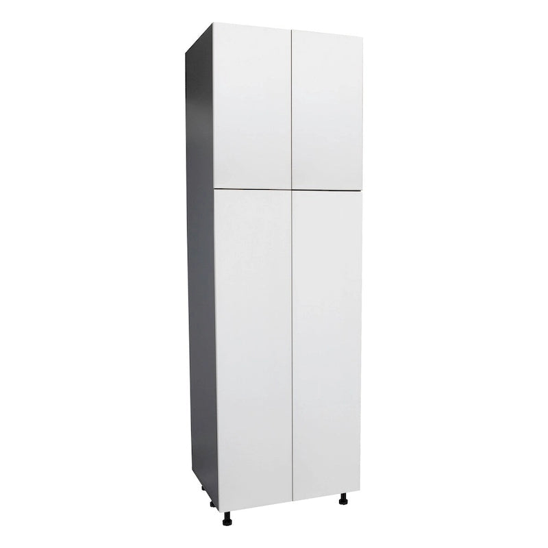 Armadio multiuso a quattro ante grigio 36 x 90 x 23 3/8