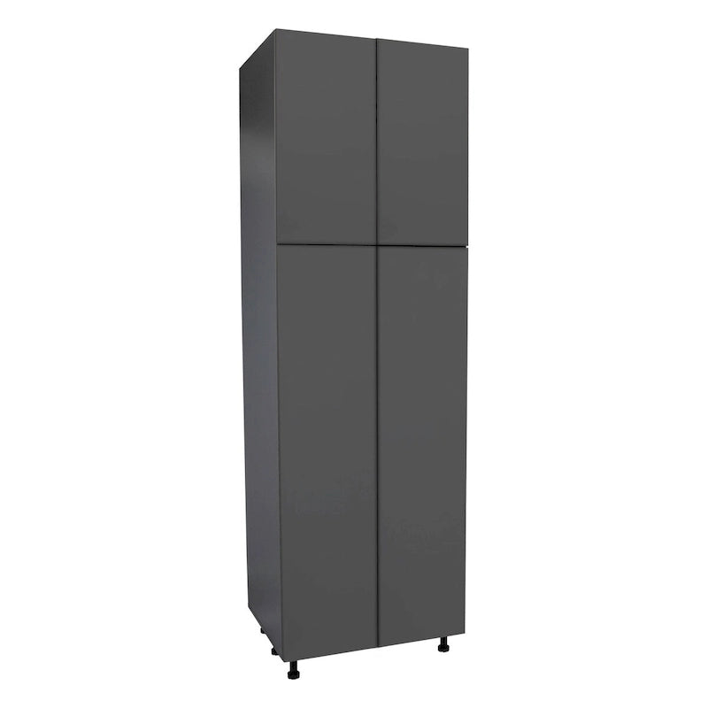Armadio multiuso a quattro ante grigio 36 x 90 x 23 3/8