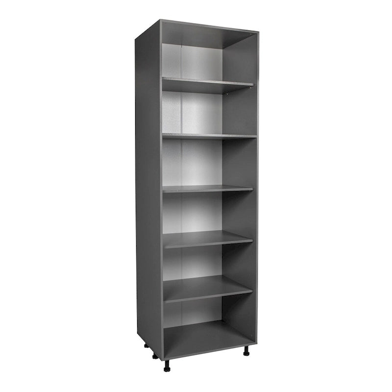 Armadio multiuso a quattro ante grigio 36 x 90 x 23 3/8