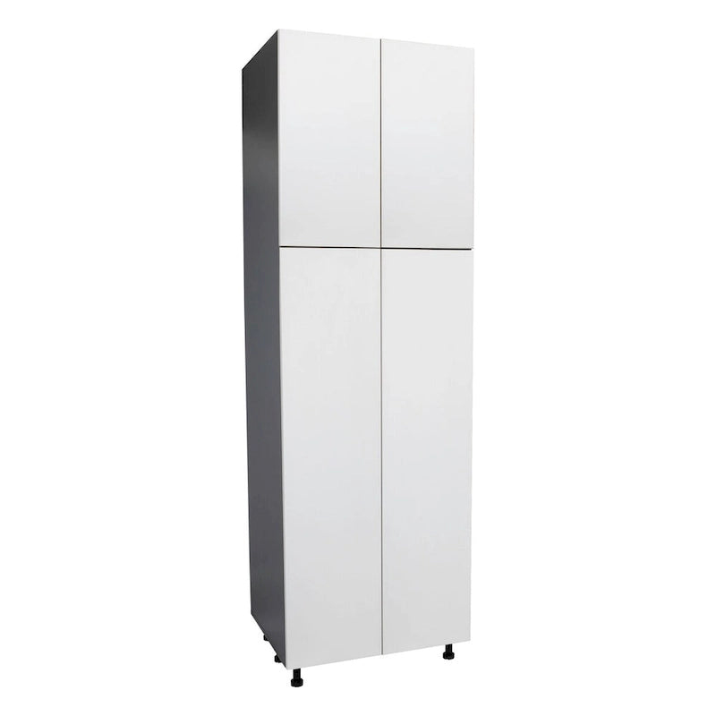 Armadio multiuso a quattro ante grigio 36 x 90 x 23 3/8