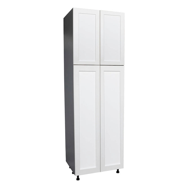 Armadio multiuso a quattro ante grigio 36 x 90 x 23 3/8